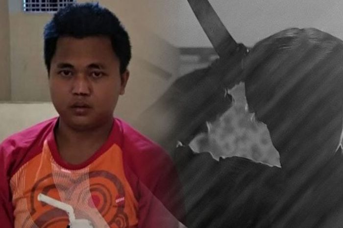 Anak tega menusuk ayah kandung dan kakeknya karena tak dipinjami motor