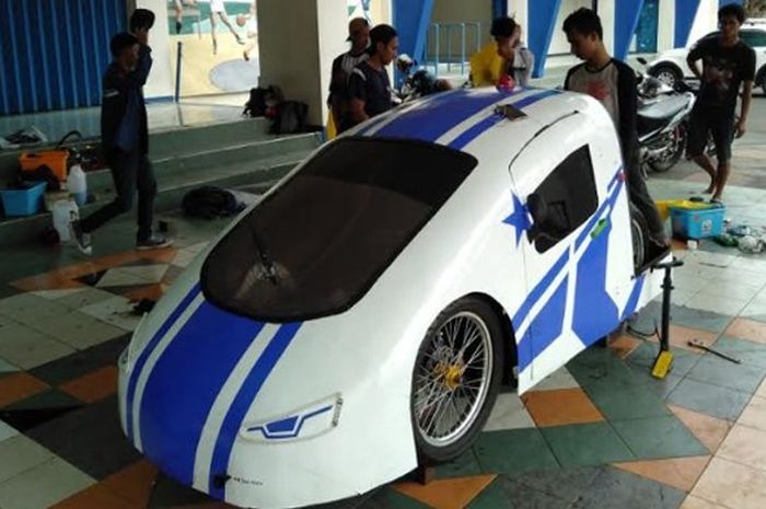Mobil Hemat Energi buatan Universitas Negeri Malang