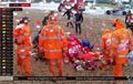 Ngeri! Video Crash Beruntun di FP4 MotoGP Inggris, Salah Satu Pembalap Terlempar Hampir 5 Meter