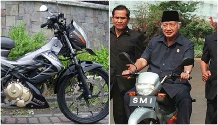 Bentuk SMI Ekspressa mirip dengan Satria Fu