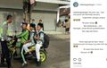 Bocah Bonceng Bertiga Kena Tilang, Polisi Bilang "Tercyduk Lagi"