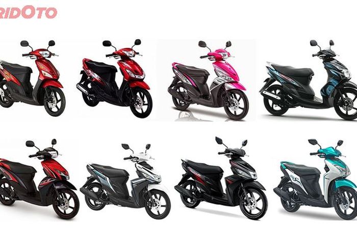 Perkembangan Yamaha Mio sejak awal kemunculannya