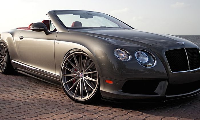 Bentley Continental pakai pelek HRE P103