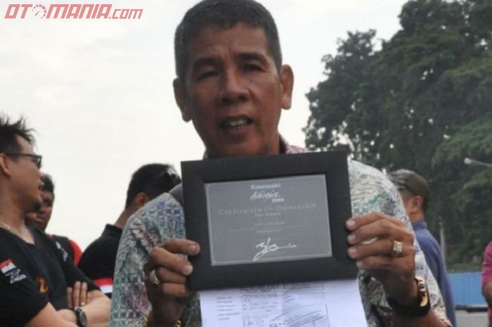 Warga Tangerang Ini Pembeli Pertama Kali Kawasaki Ninja H2 di Indonesia