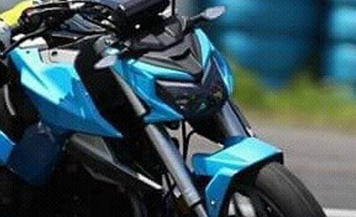 Gambar naked sport misterius yang diduga sebagai motor 250 cc Suzuk