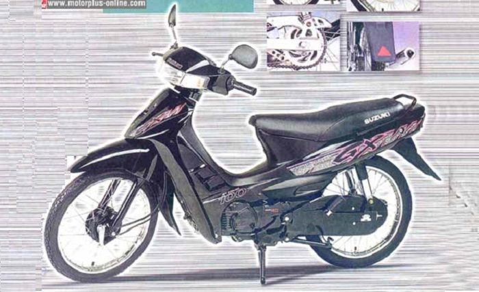 Suzuki Tornado dibekali dengan penutup rantai