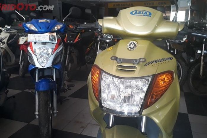 Lampu bego di Suzuki Arashi dan Yamaha Nouvo