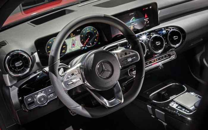 Panel dasbor mercedes-Benz A-Class 2018