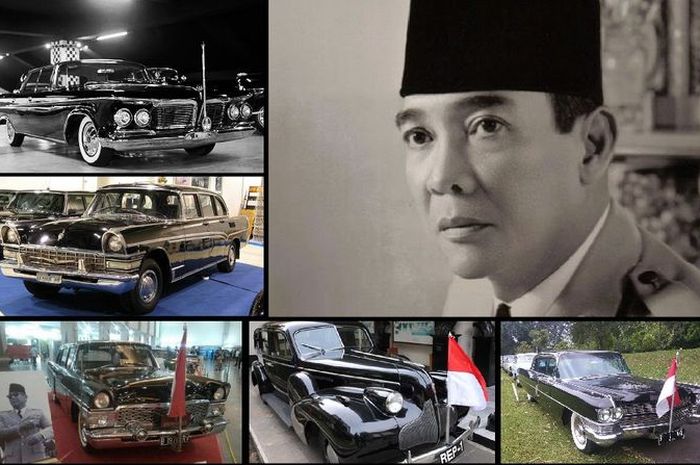 Ilustrasi, Presiden Soekarno dan mobil dinasnya