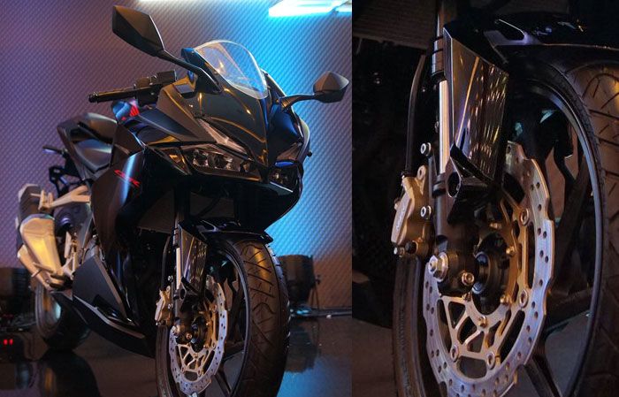 Honda CBR250RR versi murah dengan warna Black Freedom