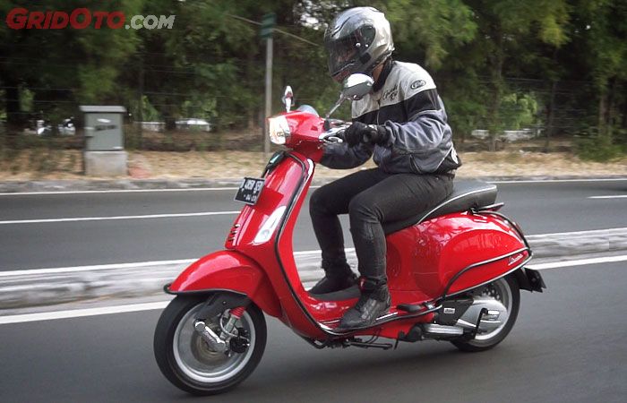 Mesin i-Get Vespa Sprint lebih halus saat berakselerasi