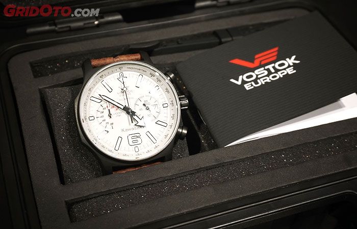 Jam tangan Vostok-Europe Expedition North Pole edisi Kawasaki