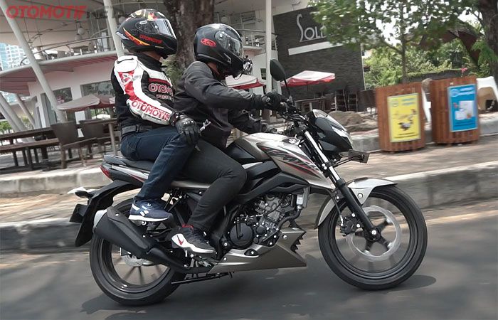 Riding position GSX-150 Bandit masih ergonomis