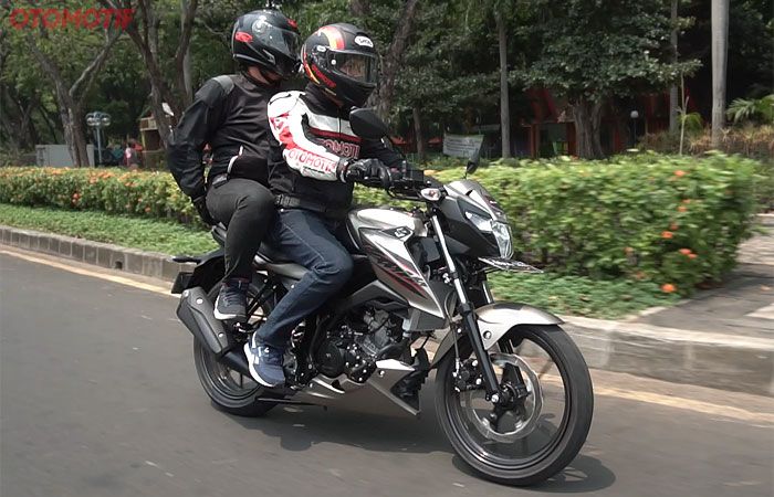 Suzuki GSX-150 Bandit lebih nyaman untuk berboncengan