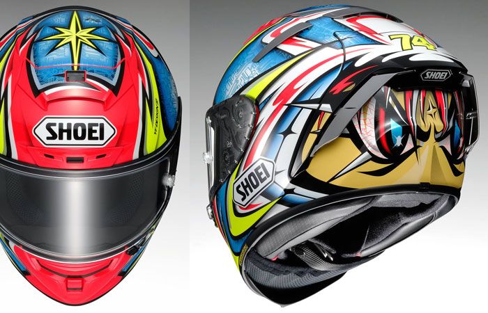 Shoei X-Fourteen Daijiro Kato TC-1 punya motif legendaris