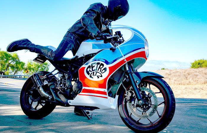 GG Retrofitz sulap Yamaha R3 jadi cafe racer
