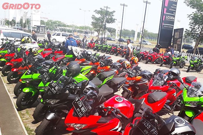 Sunmori All New Ninja 250 dipadati para penggunanya