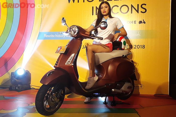 Vespa Primavera 50th Anniversary hanya dibuat terbatas