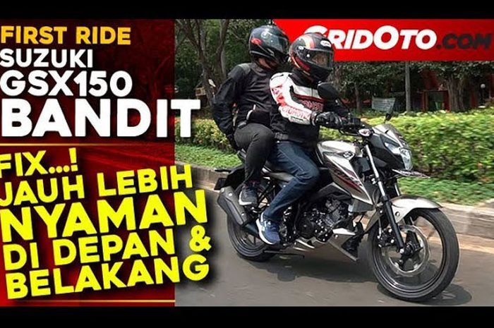 Video first ride Suzuki GSX-150 Bandit GridOto