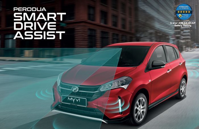 Ilustrasi Perodua Smart Drive Assist (PSDA).