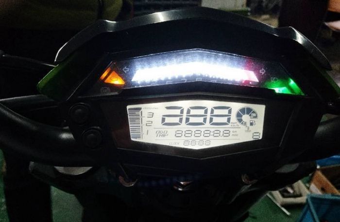 Panel instrumen Jiajue N19 sudah full digital