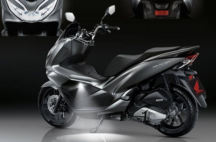 Honda PCX 150 di Thailand punya fitur berbeda