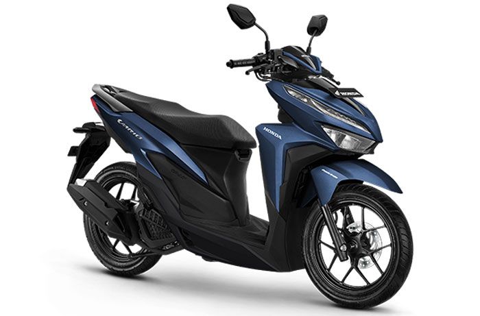 Honda Vario 125 CBS-ISS warna biru lebih elegan