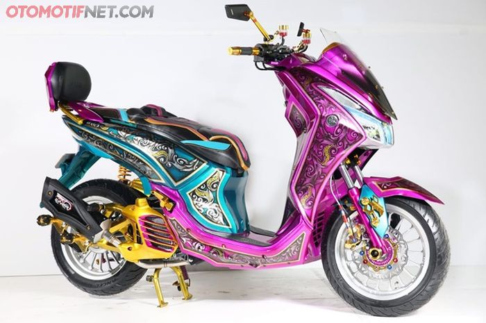 Yamaha Lexi rising star Customaxi Denpasar