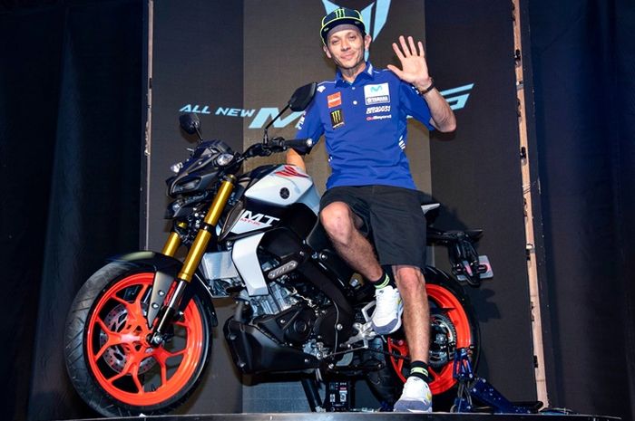 Valentino Rossi dan Yamaha MT-15 terbaru