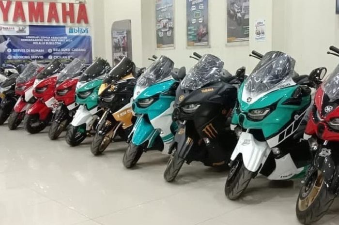 Profil JJ Airbrush, modifikasi Yamaha NMAX Predator bisa dijual di dealer resmi, ternyata ini rahasianya.