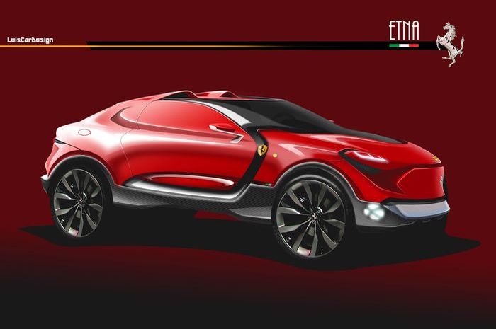 Prediksi desain SUV milik Ferrari