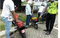 Honda CB "Kids Zaman Now" Kena Tilang Gara-gara Pelat Nomor