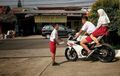 Bocah SD Sudah Pakai Motor Suzuki GSX-R150, Tuai Beragam Komentar