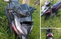 Honda Vario Ditemukan Warga di Semak-semak, Tapi Ban Depannya Kok Hilang?