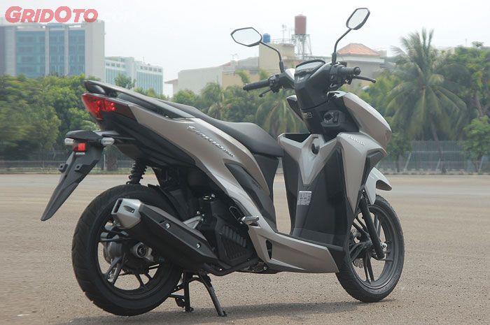 Buntut All New Honda Vario 150 terlihat kekar