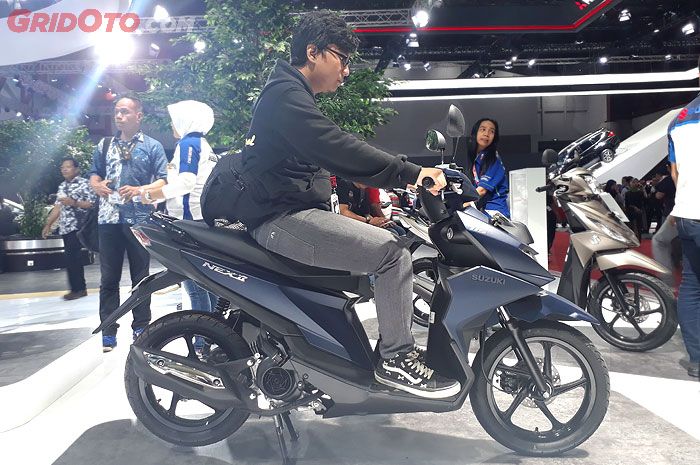 Riding position Suzuki Nex 2 2018