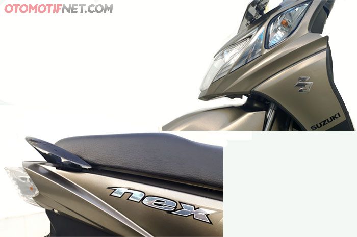 Detail body Suzuki Nex FI terbaru