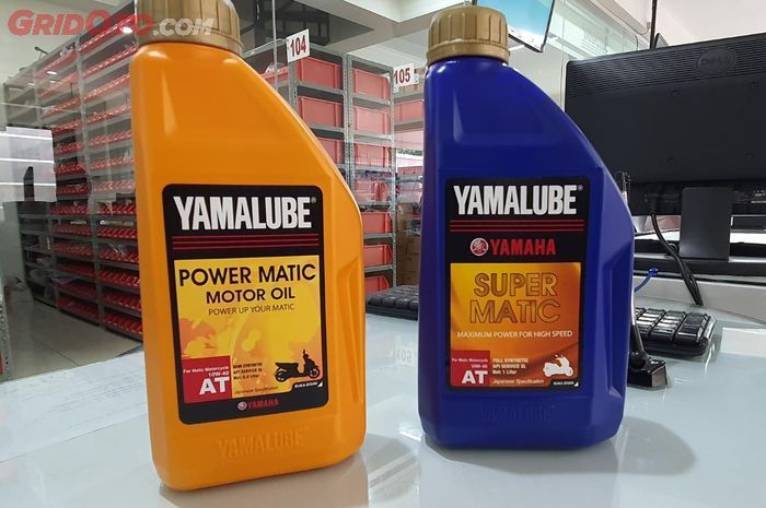 Yamalube Power Matic dan Super Matic yang bisa dipakai di Yamaha Fazzio 