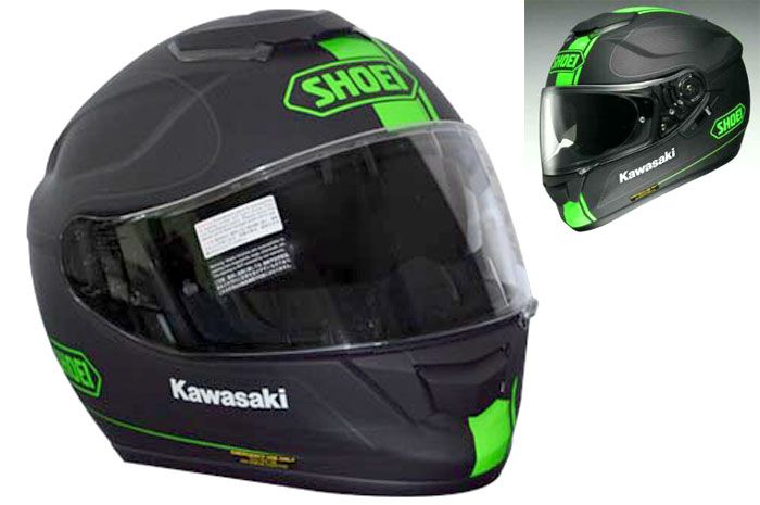 Helm Shoei GT-Air Wanderer Kawasaki untuk pembeli H2