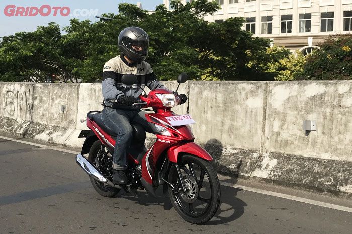 Suzuki New Smash FI punya tagline tarikannya dahsyat