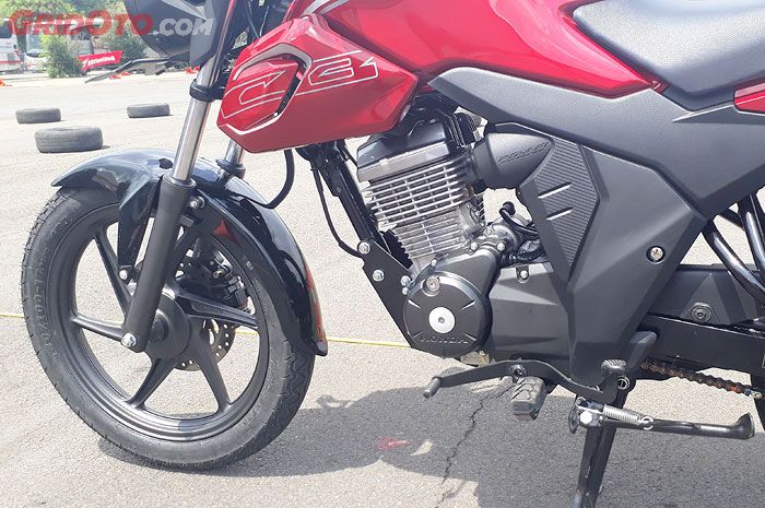 Tampilan mesin Honda CB150 Verza