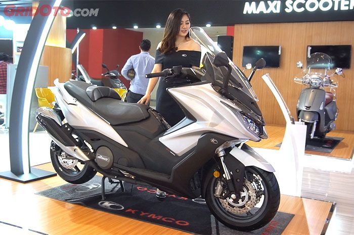 Kymco AK550 jadi salah satu skutik terbesar di Indonesia