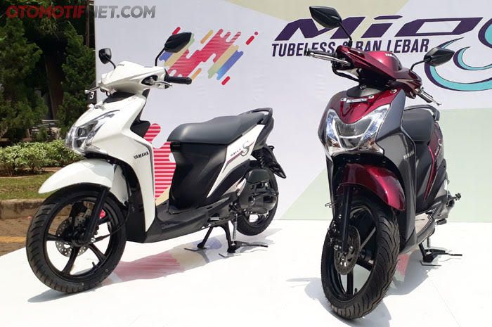 80 Gambar modifikasi motor mio 125 warna hitam Terbaru