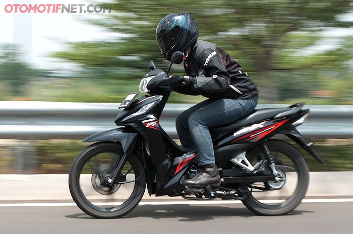 Akselerasi Honda Revo X cepat karena karakter mesinnya