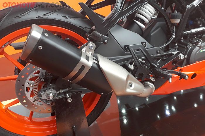 Knalpot KTM RC 250 SE 2018 model silencer