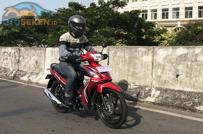 Suzuki New Smash FI punya tagline tarikannya dahsyat