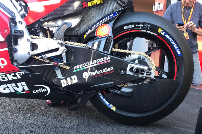 Perangkat aero baru di motor Desmosedici GP19 di MotoGP Italia 2019
