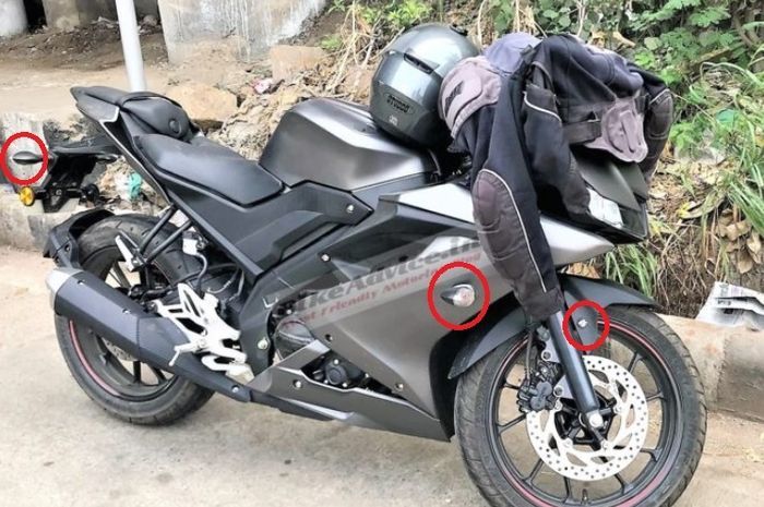 All New R15 versi India punya detil berbeda dengan versi Indonesia