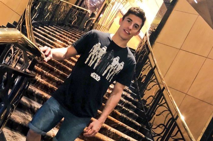 Marc Marquez sudah hadir di Indonesia penuhi undangan PT Astra Honda Motor