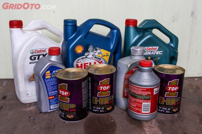 Simpan oli di tempat yang seharusnya